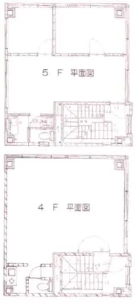 頌和ビルの基準階図面
