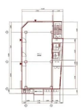 名駅ＦＧビルディング(名駅エフジービルディング)の基準階図面