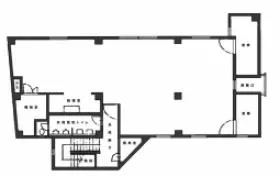 高輪ビルの基準階図面