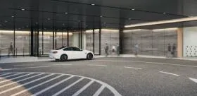 千駄ヶ谷センタービル建替計画の外観