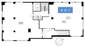 URABANKARAビルの基準階図面