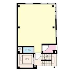 新富アソシエイトタワービルの基準階図面