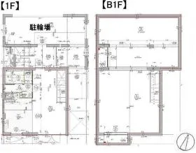 モダンテラス南青山ビルの基準階図面