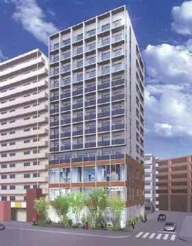 (仮称)横浜平沼橋計画ビルの外観