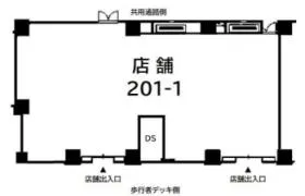 シティタワー所沢クラッシィビルの基準階図面
