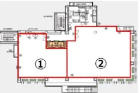 アルティメイト名駅2ndビルの基準階図面