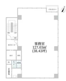 ヨコスカ・タワーの基準階図面