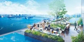 BLUE FRONT SHIBAURA(旧:芝浦プロジェクト(S棟))の外観