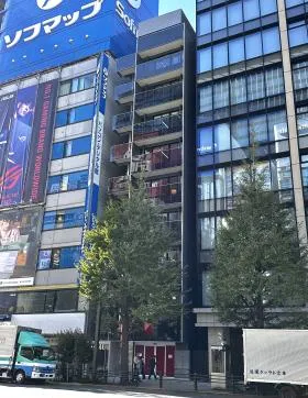 (仮称)田中恒産ビルの外観