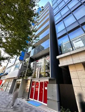(仮称)田中恒産ビルの外観