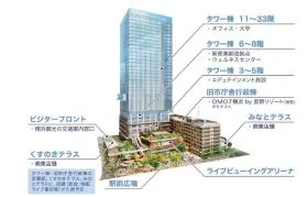 BASEGATE横浜関内タワーの外観
