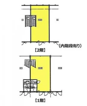 南池袋二丁目貸事務所・店舗1号棟ビルの基準階図面