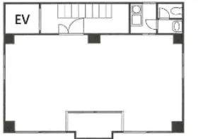 芝MARビルの基準階図面