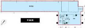 大井町線中延高架橋下建物ビルの基準階図面