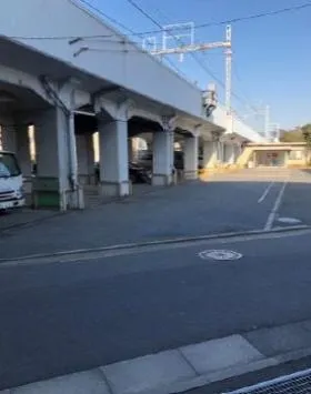 大井町線中延高架橋下建物ビルの外観