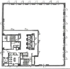 井門札幌パークフロントビルの基準階図面