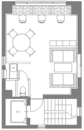 ALES(アレス)ビルの基準階図面