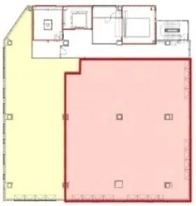 Jビル四谷荒木町ビルの基準階図面