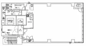 PMO淀屋橋ビルの基準階図面