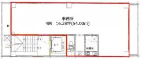 BUILDビルの基準階図面