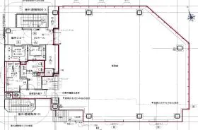 BIZCORE西新橋の基準階図面