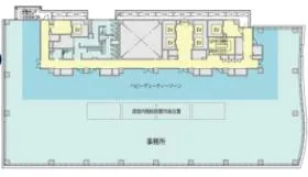 中野M-SQUAREの基準階図面