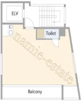 N・HONGO BLD.ビルの基準階図面