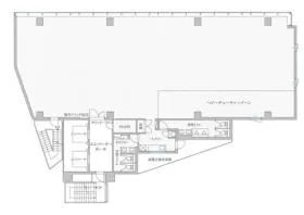 PMO秋葉原Ⅲビルの基準階図面