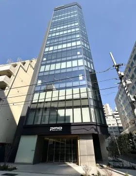 PMO新橋Ⅱビルの外観