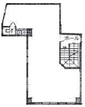 第二菅谷ビルの基準階図面