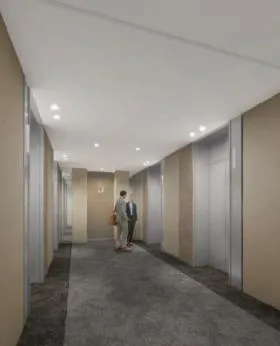 (仮称)東日本銀行本店ビル建替プロジェクトビルの外観