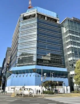 (仮称)東日本銀行本店ビル建替プロジェクトビルの外観