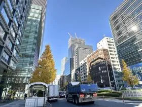 (仮称)東日本銀行本店ビル建替プロジェクトビルの外観