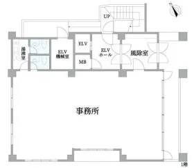 四.四.二.番館ビルの基準階図面