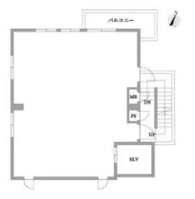 ホームグラウンド三軒茶屋ビルの基準階図面
