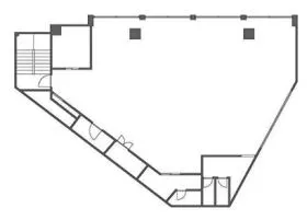 大塚carna(旧)豊島区南大塚3丁目計画ビルの基準階図面