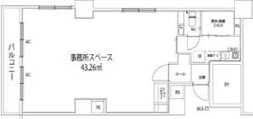 マンション芝公園の基準階図面
