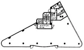 BELL FIEビルの基準階図面