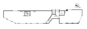 WHARF六本木ビルの基準階図面