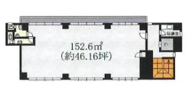 フジビルの基準階図面