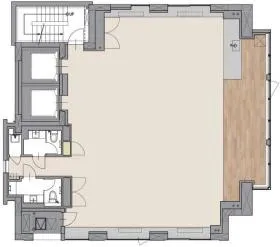 ASOOM 新橋ビルの基準階図面