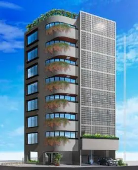 (仮)那覇市泉崎1丁目オフィス開発PJビルの外観