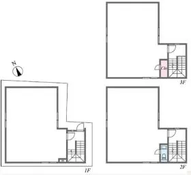 用賀4丁目の基準階図面