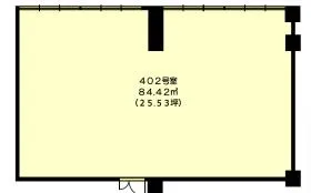 東海永代ハイツビルの基準階図面