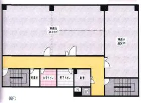 大宮355ビルの基準階図面