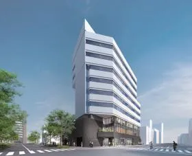 (仮称)Gate Cross HONGOビルの外観
