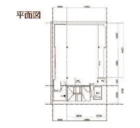 吉祥寺横田ビルの基準階図面