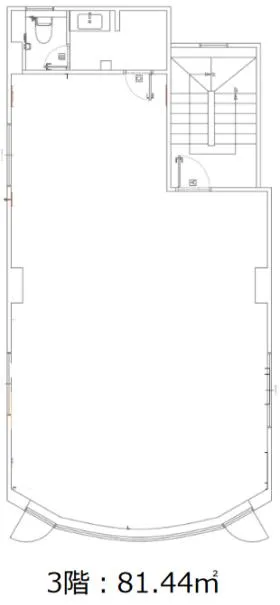 蒲田4丁目ビルの基準階図面