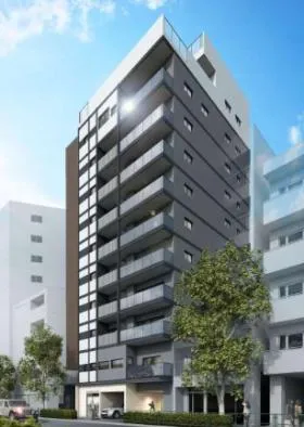 (仮称)新宿区西早稲田一丁目計画ビルの外観