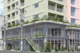 (仮称)ミドキタの外観
